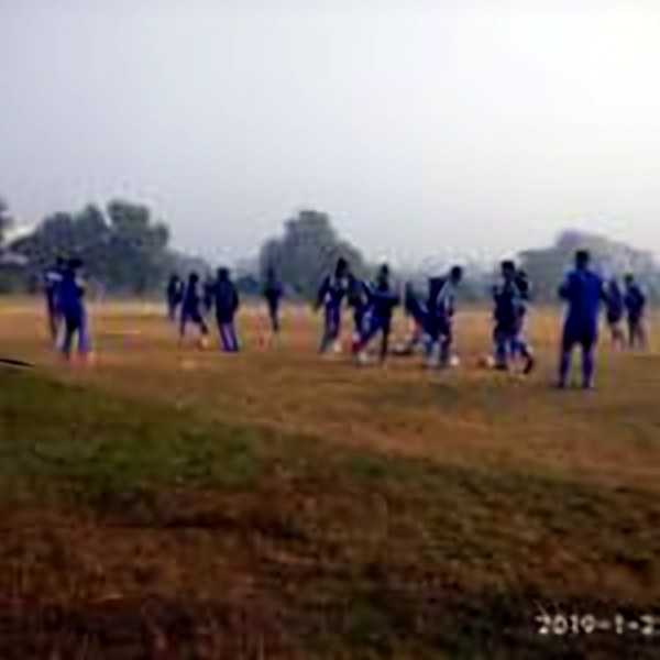 Girls' program on the pitch