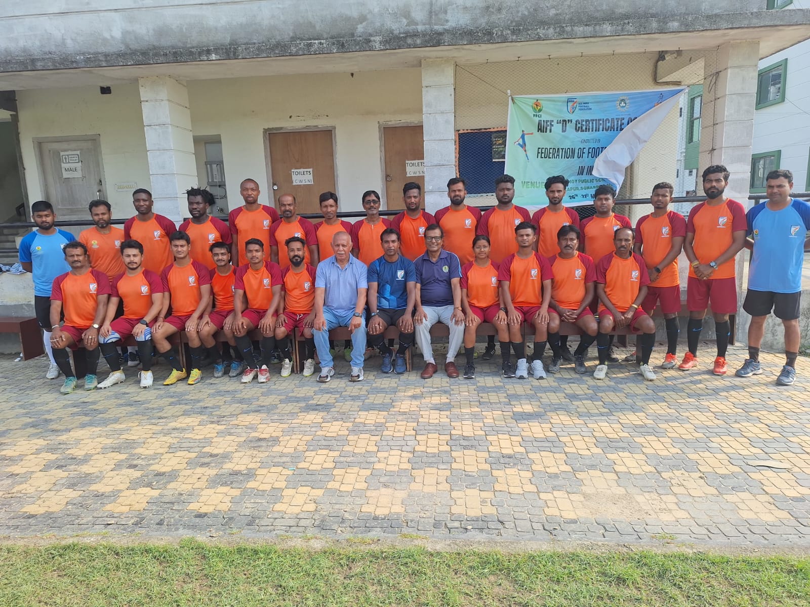 AIFF D-License course at Jyotirmoy Public School, March 2026