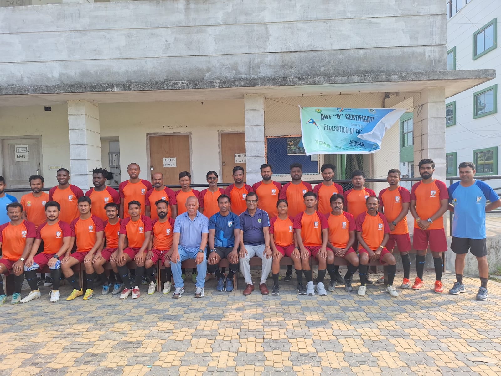 AIFF D-License course at Jyotirmoy Public School, March 2026
