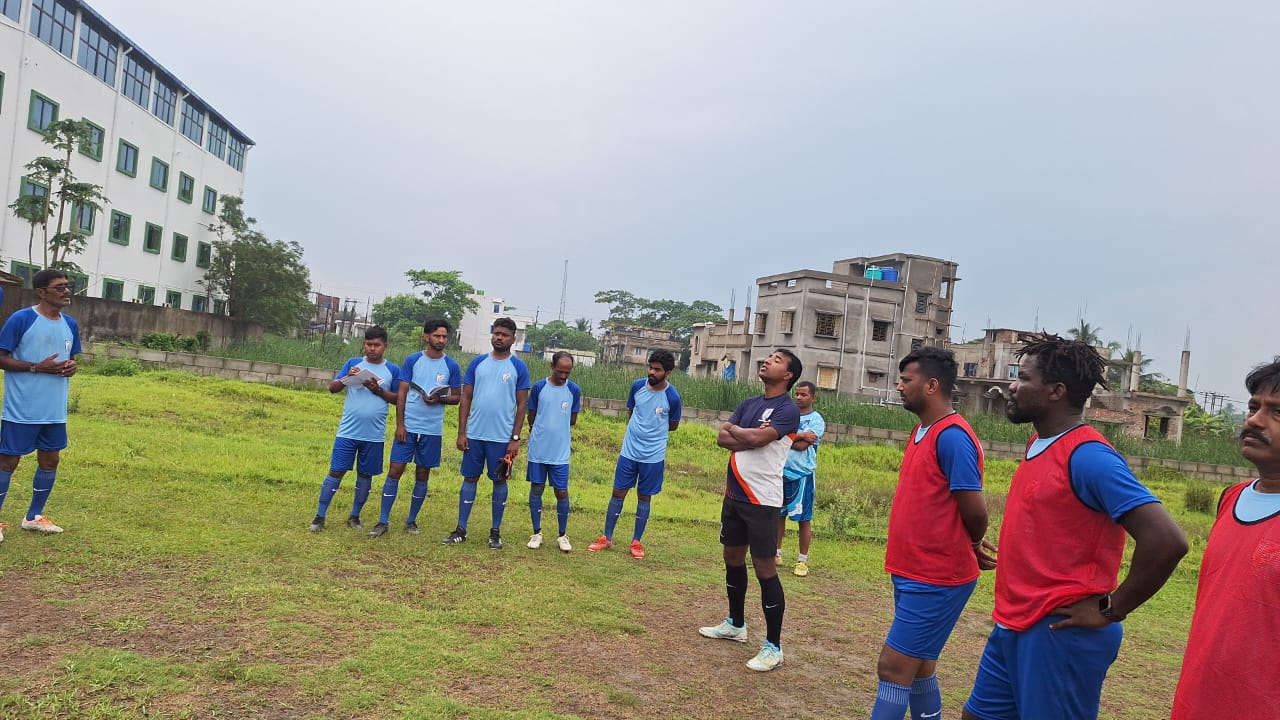 AIFF D-License course at Jyotirmoy Public School, March 2026