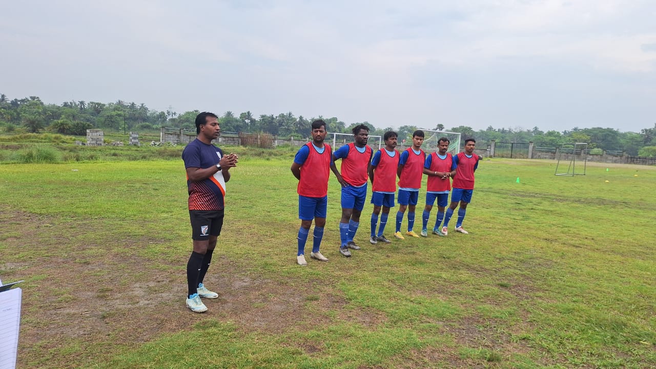 AIFF D-License course at Jyotirmoy Public School, March 2026
