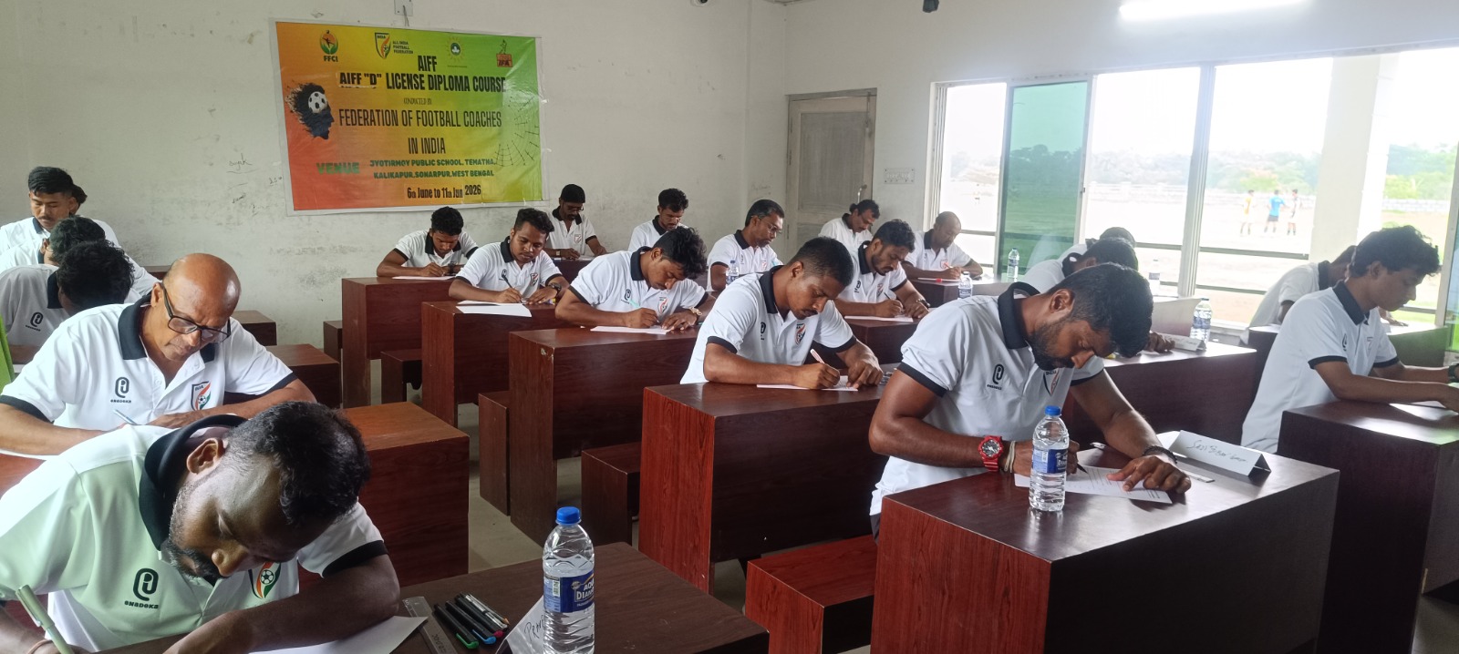 AIFF D-License course at Jyotirmoy Public School, June 2026
