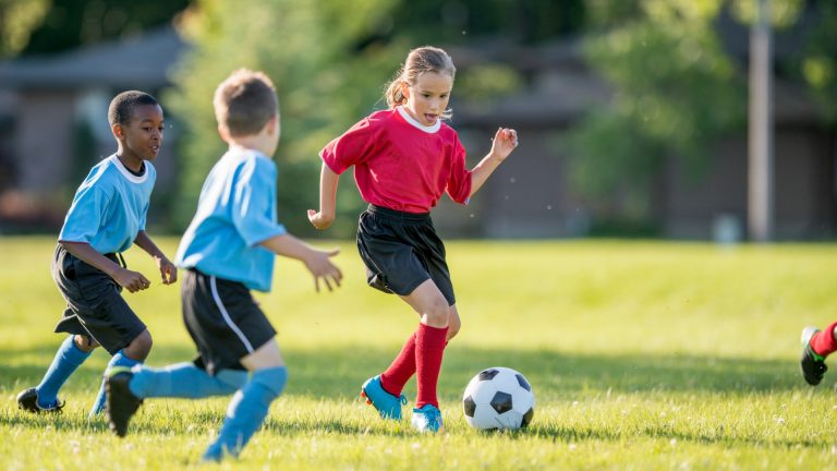 Age-appropriate football for young players