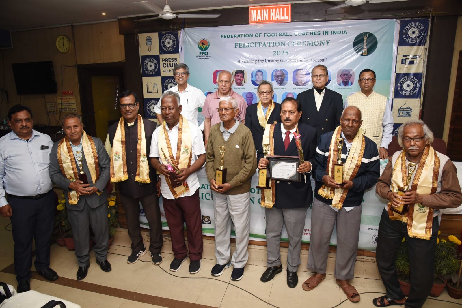 FFCI Award Ceremony 2024 at Press Club Kolkata