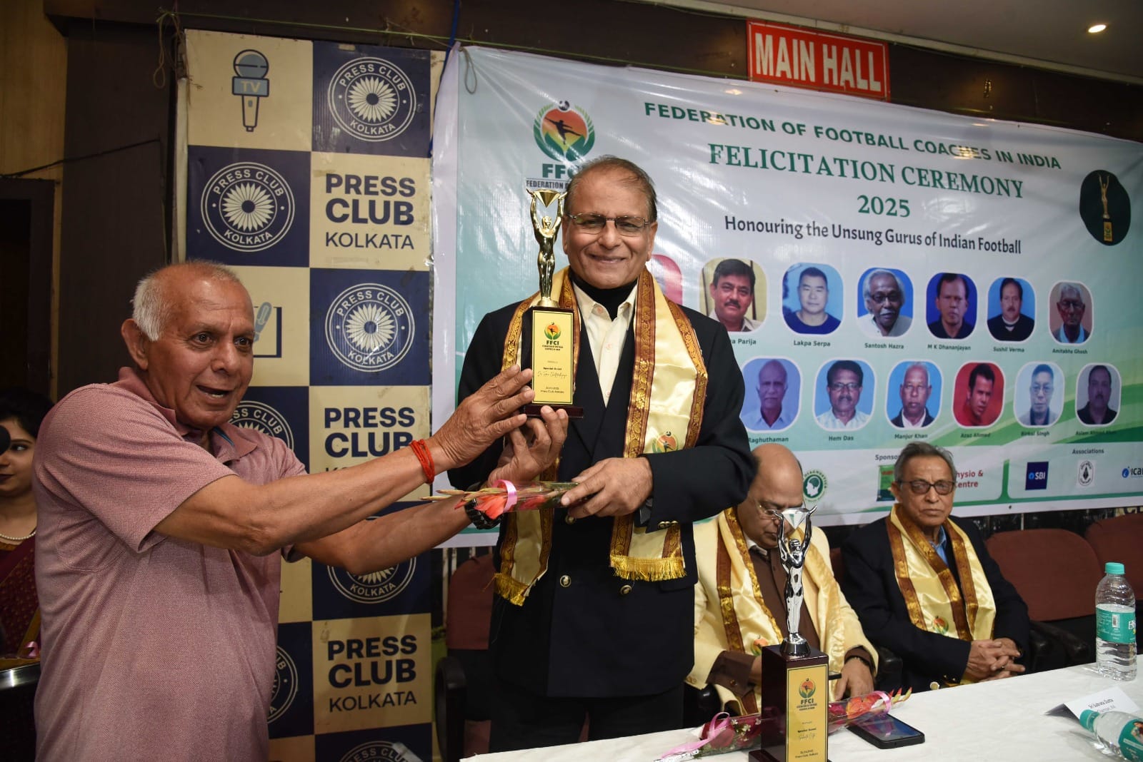 FFCI Award Ceremony 2024 at Press Club Kolkata